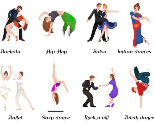 types of dance styles 495x400 - Private dance lessons in San Antonio